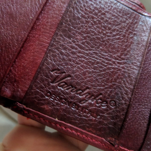 Mini Maroon Wallet - Picture 2 of 7